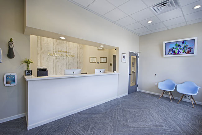 The Front Desk at our Pediatric Dentist office serving Montclair, Glen Ridge, West Orange and Verona, NJ